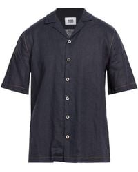 Alpha Studio - Midnight Shirt Linen - Lyst