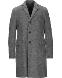 grey armani coat