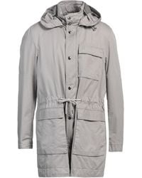 Herno - Overcoat & Trench Coat Polyester, Cotton - Lyst