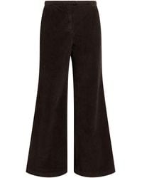Maliparmi - Dark Pants Cotton, Elastane - Lyst