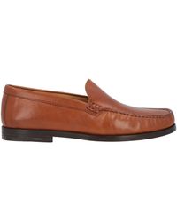 Testoni - Tan Loafers Leather - Lyst