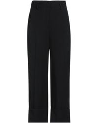 RUE DU BAC - Pants Viscose, Polyester - Lyst