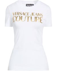 Versace Jeans Couture - T-Shirt Cotton, Elastane - Lyst