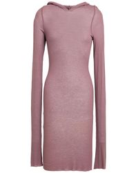 Rick Owens - Plum T-Shirt Viscose, Silk - Lyst
