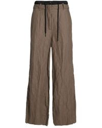 Masnada - Pants Wool, Cotton, Metal - Lyst