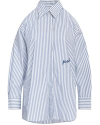 Pinko - Denim Azure Shirt Cotton, Polyamide - Lyst