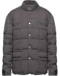 Romeo Gigli Synthetic Down Jacket in Black for Men | Lyst