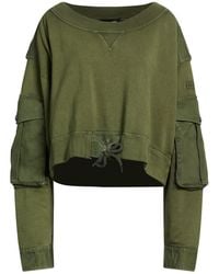 DSquared² - Multipockets Crewneck Sweatshirt - Lyst