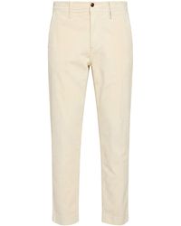 Harmont & Blaine - Cream Pants Cotton, Elastane - Lyst