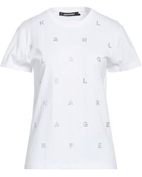 KARL LAGERFELD - T-Shirt - Lyst