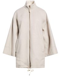 Agnona - Jacket Polyester, Cashmere, Wool, Ovine Leather - Lyst