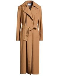 Harris Wharf London - Overcoat & Trench Coat Viscose, Polyamide - Lyst