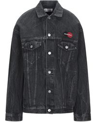 balenciaga white jean jacket