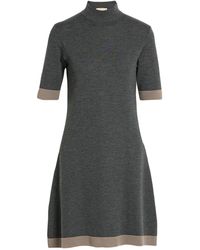 Purotatto - Mini Dress Wool - Lyst