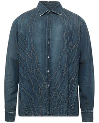 Homme Vêtements Chemises Chemises casual et boutonnées Chemise en jean Jean Ermanno Scervino pour homme en coloris Bleu 