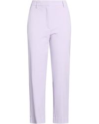 Ottod'Ame - Lilac Pants Polyester, Viscose, Elastane - Lyst