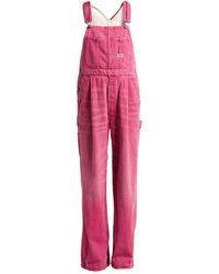 R13 - Overalls Cotton, Cow Leather - Lyst