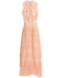 Elisabetta Franchi - Maxi Dress - Lyst