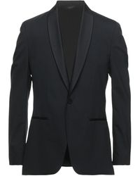 calvin klein black suit jacket