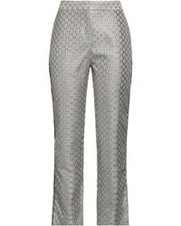 Maje - Pants Polyester, Acetate, Cotton, Metallic Fiber - Lyst