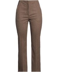 Alysi - Pants Viscose, Polyester, Wool, Elastane - Lyst