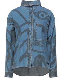 KENZO - Denim Shirt - Lyst