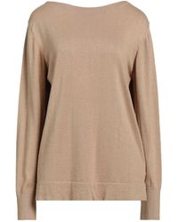 Alpha Studio - Sand Sweater Cotton, Viscose - Lyst