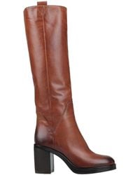 Strategia - Tan Boot Soft Leather - Lyst