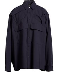 OAMC - Shirt Polyester, Virgin Wool, Elastane - Lyst