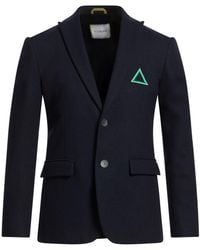 Iceberg - Midnight Blazer Wool, Polyester - Lyst