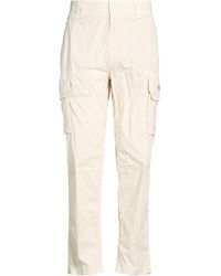 Aeronautica Militare - Ivory Pants Cotton - Lyst
