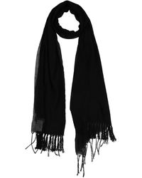 Yohji Yamamoto Black Scarf Women Soft Cashmere Scarves Stylish Warm Blanket Winter Shawl