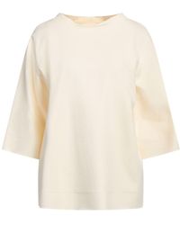 Liviana Conti - Cream T-Shirt Viscose, Polyamide, Elastane - Lyst