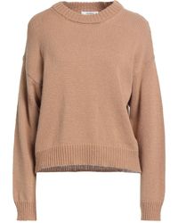 Alpha Studio - Camel Sweater Merino Wool - Lyst
