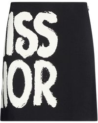 Dior - Mini Skirt Viscose, Polyester - Lyst