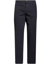 Luigi Borrelli Napoli - Pants Cotton, Elastane - Lyst