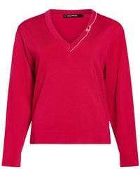 KARL LAGERFELD - Pullover - Lyst