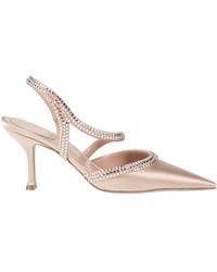 Rene Caovilla - Blush Pumps Leather, Textile Fibers - Lyst
