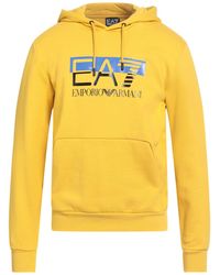 EA7 - Sweatshirt Cotton, Polyester, Elastane - Lyst