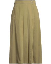 Alberta Ferretti - Pants Cotton, Elastane - Lyst