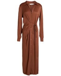 Manila Grace - Maxi Dress Viscose - Lyst
