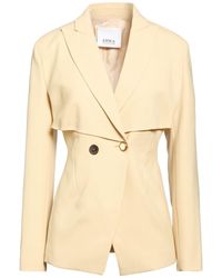 Erika Cavallini Semi Couture - Blazer Polyester, Virgin Wool, Elastane - Lyst