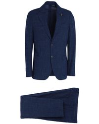 Lardini - Suit Wool, Silk, Linen, Elastane, Polyester - Lyst