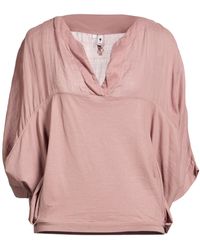European Culture - Top Ramie, Cotton, Elastane - Lyst