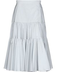 CALVIN KLEIN 205W39NYC 3/4 Length Skirt - White
