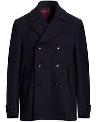 Montedoro - Midnight Coat Virgin Wool, Polyamide - Lyst