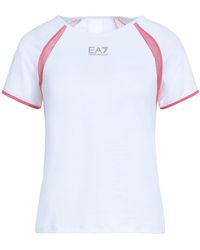 EA7 - T-Shirt Polyamide, Elastane - Lyst