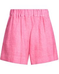 120% Lino - Shorts & Bermuda Shorts - Lyst