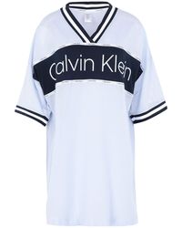 Calvin Klein Camicia da notte - Blu