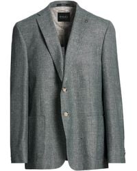 DIGEL - Dark Blazer Polyester, Virgin Wool, Linen, Elastane - Lyst